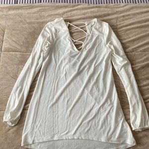 Long sleeve blouse top